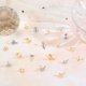 thumbnail image 5 of 60 piezas de pendientes de mariposa de 6 estilos con aro, forma de mariposa, minimalistas, de acero inoxidable., 5 of 5