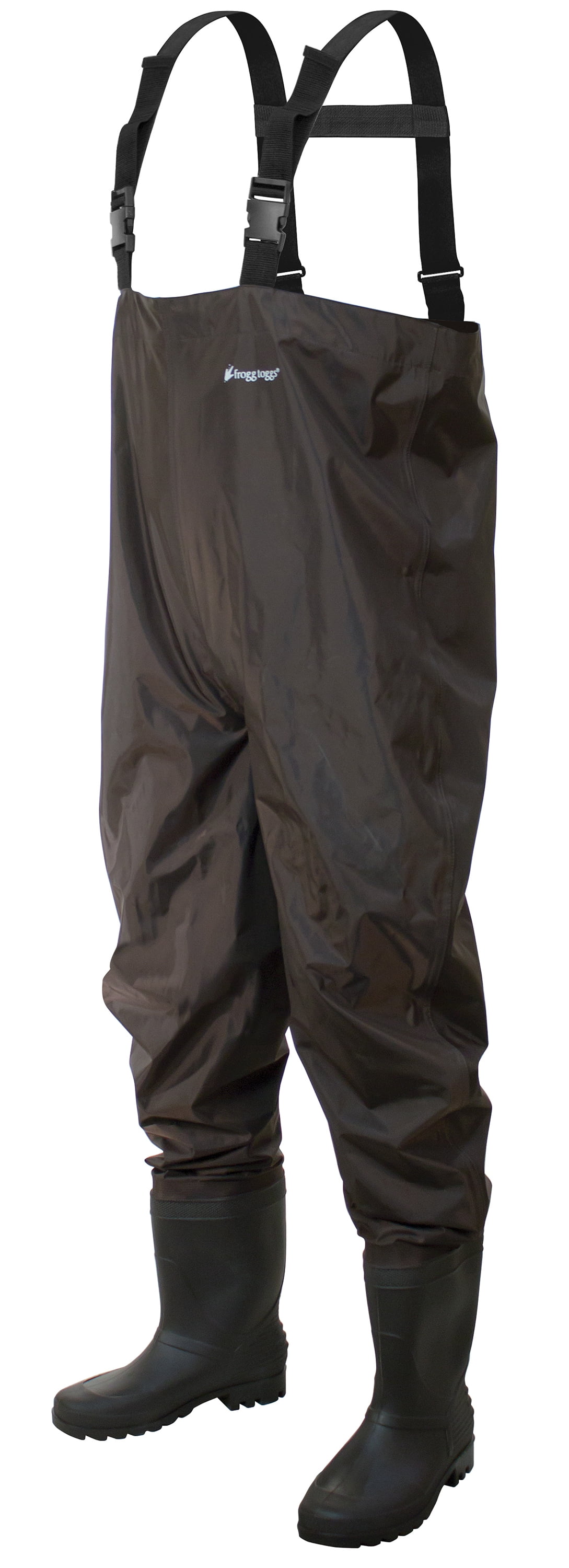 Frogg Toggs Cleated Rana 2 Pvc Chest Fishing Wader, Size 9, Brown - Walmart...