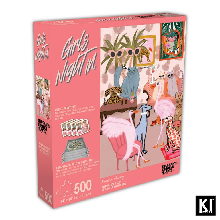 500 Piece Puzzle for Adults Bouffants and Broken Hearts Kendra