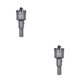 thumbnail image 2 of Speravity Abridor de agujeros de acero inoxidable plateado Amplia compatibilidad Resistencia a la corrosión sin desvanecimiento 233010 aleación 233010 aleación dura 23 mm 2piezas, 2 of 6