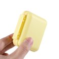 thumbnail image 5 of Unique Bargains 1 Pc 6 Grids Independent Double Layer Pill Case Detachable for Travel Yellow, 5 of 6