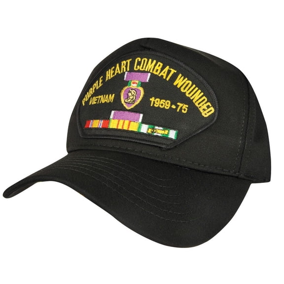 Purple Heart Vietnam 59-75 USA Made Hat
