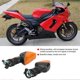 thumbnail image 2 of Turn Signal Light Lamp Fit For KAWASAKI ZX 6R Motorcycle Modification Accessories(Black&Yellow), 2 of 3