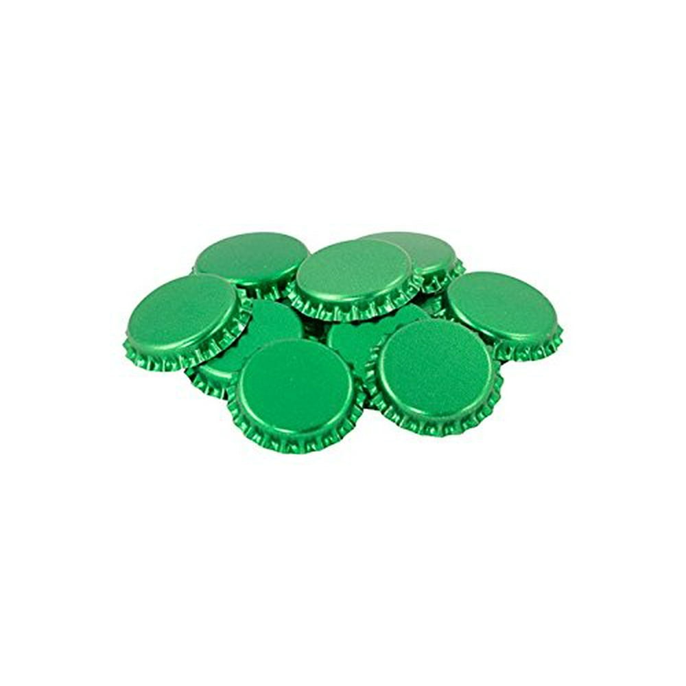 Bottle Caps Green (50 Caps)