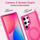 thumbnail image 4 of Funda para teléfono móvil Galaxy S23 con soporte ultramagnético, color rosa, 4 of 8