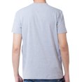 thumbnail image 2 of Camiseta moda Sunnimix Cuello en V Manga Corta Gray M, 2 of 8