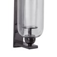 thumbnail image 5 of DecMode Black Aluminum Wall Sconce, 5 of 8