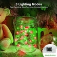 thumbnail image 4 of Fairy Lights btfarm LED de 7 pies y 20 pulgadas, funciona con pilas, rojo y verde, 4 of 7