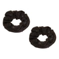 thumbnail image 1 of Uxcell 2pcs Diademas con Cremallera de Bolsillo (2 Pulgadas) - Diademas de Brillo y Bandas Elásticas para el Cabello, para Accesorios de Coleta de Niñas y Mujeres, Monedas, Llaves, Marrón, 1 of 6