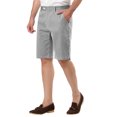 thumbnail image 4 of NOMADIC NOOK Men's Stripe Flat Front Seersucker Chino Walk Shorts 2 Pack, 4 of 7
