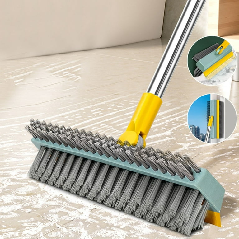 Household Floor Cleaning Brush Long Handle Brush Hard Bristle Cleaning Brush  Toilet Tile Brush Decontaminate Scraping Brush - China Paint Brush,  Industrial Brush