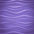 thumbnail image 1 of Ahgly Company Indoor Square Patterned Purple Mimosa Purple Area Rugs, 4' Square, 1 of 6
