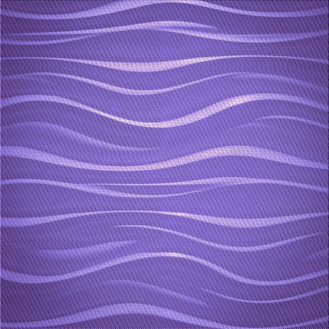 Ahgly Company Machine Washable Indoor Square Transitional Purple Mimosa Purple Area Rugs, 4' Square