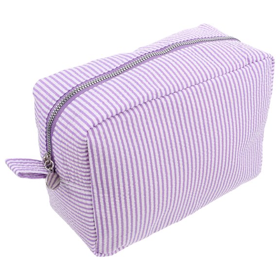 Masteelf  Shopping Bag Portable Device Storage Snack Bags Tiny Suitcase for Dolls Travel Purple