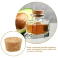 thumbnail image 6 of WHAMVOX 20Pcs Wood Corks Plugs Natural Wooden Corks Replacement Reusable Cork Bottle Plug, 6 of 8