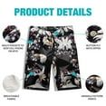 thumbnail image 3 of SSLR Mens Shorts Causal Flat Front Hawaiian Summer Shorts, 3 of 8