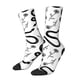 thumbnail image 1 of Balery Hand Drawn Snake Calcetas Largas con Estampado para Hombre y Mujer – Suaves y Transpirables, Talla Única (US 5-11), 1 of 6