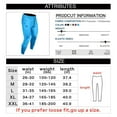 thumbnail image 4 of BROKIG Mens Stretch Lightweight Gym Joggers Pants Workout Athletic Sweatpants with Zip Pocket (Medium, Light Blue), 4 of 6