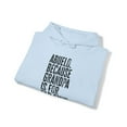thumbnail image 4 of Abuelo New Grandpa Fathers Day Grandfather Hoodie, Gifts, Hooded Sweatshirt, 4 of 4