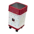 thumbnail image 2 of Fiocias Kitchen Trash Can with Wheels,Rolling Garbage Can Lid Sturdy Waste Basket Trash L, 2 of 9