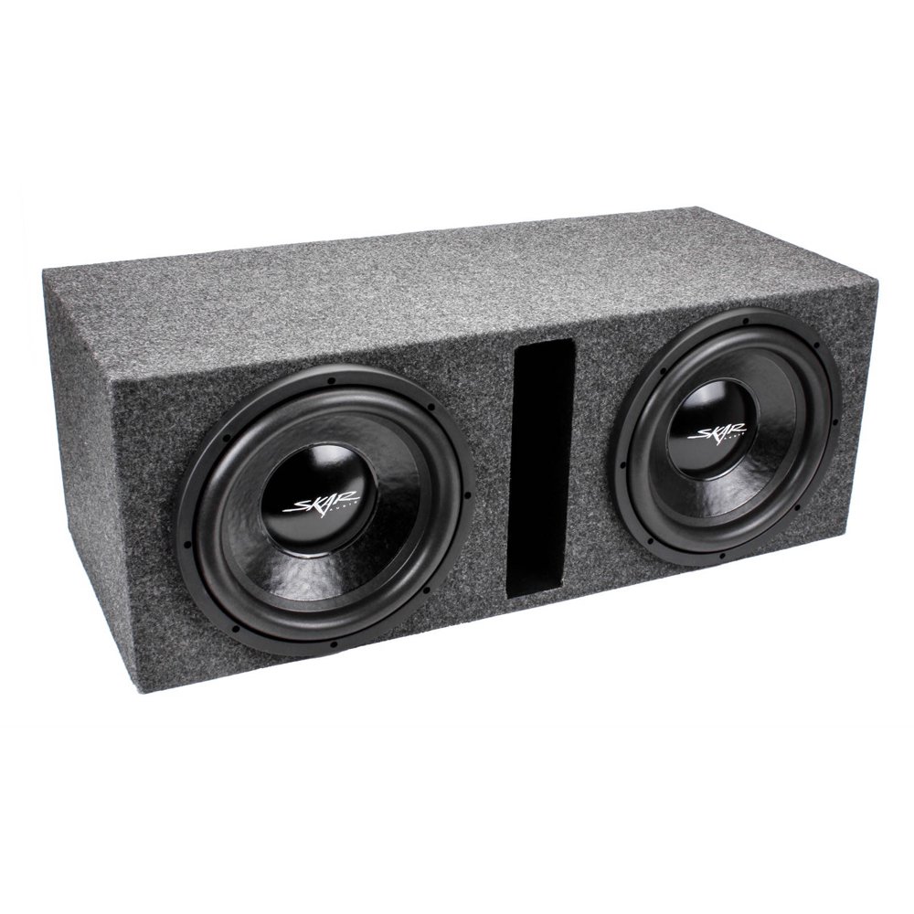 Skar Audio Dual 12" 1,000 Watt Subwoofer Package Includes 12Inch
