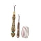 thumbnail image 1 of 2 Piezas Descosedor Metálico Herramienta para Quitar Costuras Ergonomía Manualidad Bordado Adecuado para Proyectos de Costura Regalo Aficionados al Conjunto A, 1 of 9