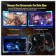 thumbnail image 3 of Control Inalámbrico Bloosom  Gamepad Y Joystick Para Nintendo Switch Negro, 3 of 4