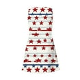 thumbnail image 7 of Axiiglly Summer Dresses for Women 4th of July Mini Dress Flag Print Casual Tank Dresses Independence Day Beach Dresses Patriotic Sleeveless Sundresses with Pockets, 7 of 7