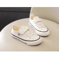 thumbnail image 4 of Little Kid Canvas Sneakers - Shoes for Boys and Girls Comfortable Daily Walking, 4 of 11