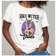 thumbnail image 2 of Parches de Bad Witch, transferencia de calor para Halloween, pegatinas de hierro para calcomanías para ropa, parche, insignia blanca y negra, Diy para camisetas, mochilas, 2 of 5