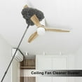 thumbnail image 7 of Eoperou Ceiling Fan Duster Brush with Extendable Handle Reusable Microfiber Blade Cleaner Microfiber Ultra-fine Duster, 7 of 7