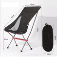 thumbnail image 1 of LYD Silla plegable portátil ultraligera de aleación de aluminio para exteriores, para acampar en la playa, barbacoa, Luna, silla de autoconducción, silla de pesca de ocio, negro LYD silla de camping, 1 of 2