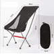 thumbnail image 1 of LYD Silla plegable portátil ultraligera de aleación de aluminio para exteriores, para acampar en la playa, barbacoa, Luna, silla de autoconducción, silla de pesca de ocio, negro LYD silla de camping, 1 of 2