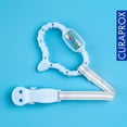 thumbnail image 4 of CURAPROX Curababy Teething Ring with Rattle - Teething Toys for Babies - Baby Toothbrush Training, 4 of 7