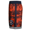 thumbnail image 4 of Youth Navy/Orange Houston Astros Outfielder Shorts, 4 of 4