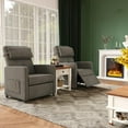 thumbnail image 6 of Gaderth Power Recliner Chair with Massage and Heat, Electric Recliner Chair, Adjustable Electric Recliner Ergonomic Overstuffed Tall Back, 2 Side Pockets and USB Port, 6 of 7