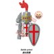 thumbnail image 1 of Accesorios de los caballeros cruzados de la Edad Media, modelo de bloques de construcción, mini figuras de juguete de acción, juguete para regalo para niños, 1 of 2