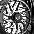 thumbnail image 2 of TIS 544MB 20x10 Wheel 8x6.5, Machined Gloss Black for 2013-2022 RAM 2500/3500, 2 of 3