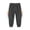 Black, variant on FRSASU Toddler Boys Cotton Drawstring Elastic Jogger Pants Athletic Knit Sweatpants with Pockets Black 5 Years