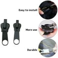 thumbnail image 6 of Qenwkxz Reversible Zipper Double Sided Zip Head Puller Fixer Jacket Sliders Repair Replacement Tools, 6 of 7