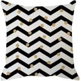 thumbnail image 3 of FYBTOFYBTO 4PC Unique FYripe Design Pillow Case, Creative Painted Pattern Pillow Cover, 18x18 Inch Pillow Cover for Home Pillows Decorative Cushion Cases for Patio Sofa Couch Living Room BedroomFY-001, 3 of 5