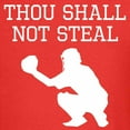 thumbnail image 3 of CafePress - Thou Shall Not Steal T Shirt - Dark T-Shirt Kids XS-XL, 3 of 4