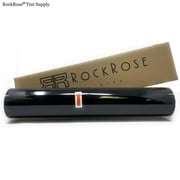 RockRose 35% VLT Premium Carbon Professional Car Window Tint (20" x 5FT) w/ Gift