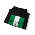 thumbnail image 4 of Nigeria Nigerian Pride Flag Hoodie, Gifts, Hooded Sweatshirt, 4 of 4