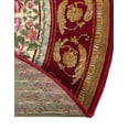 thumbnail image 5 of Unique Loom Outdoor Traditional Collection Area Rug - Palazzo (10'  Round Burgundy Red and Ivory/Gold), 5 of 9