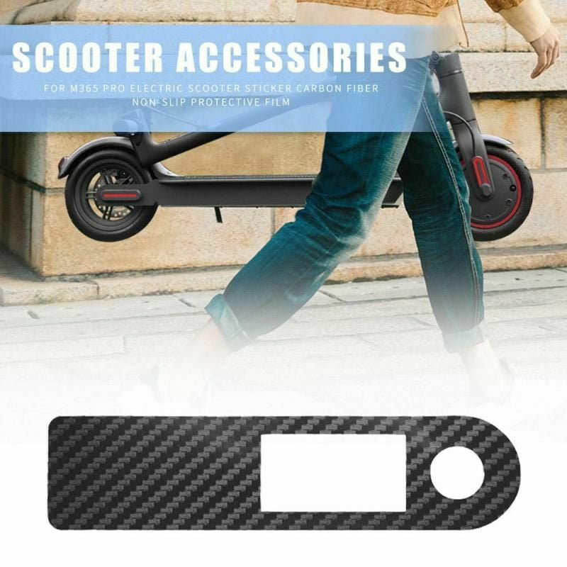 Carbon Fiber PVC Water-proof Protect Film Scooter Sticker For Xiaomi M365 Pro 