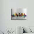 thumbnail image 3 of Trademark Fine Art 'Houston Texas Skyline' Brushed Aluminum Wall Art Art by Michael Tompsett, 3 of 4