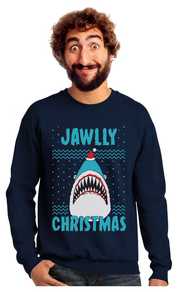 santa jaws sweater