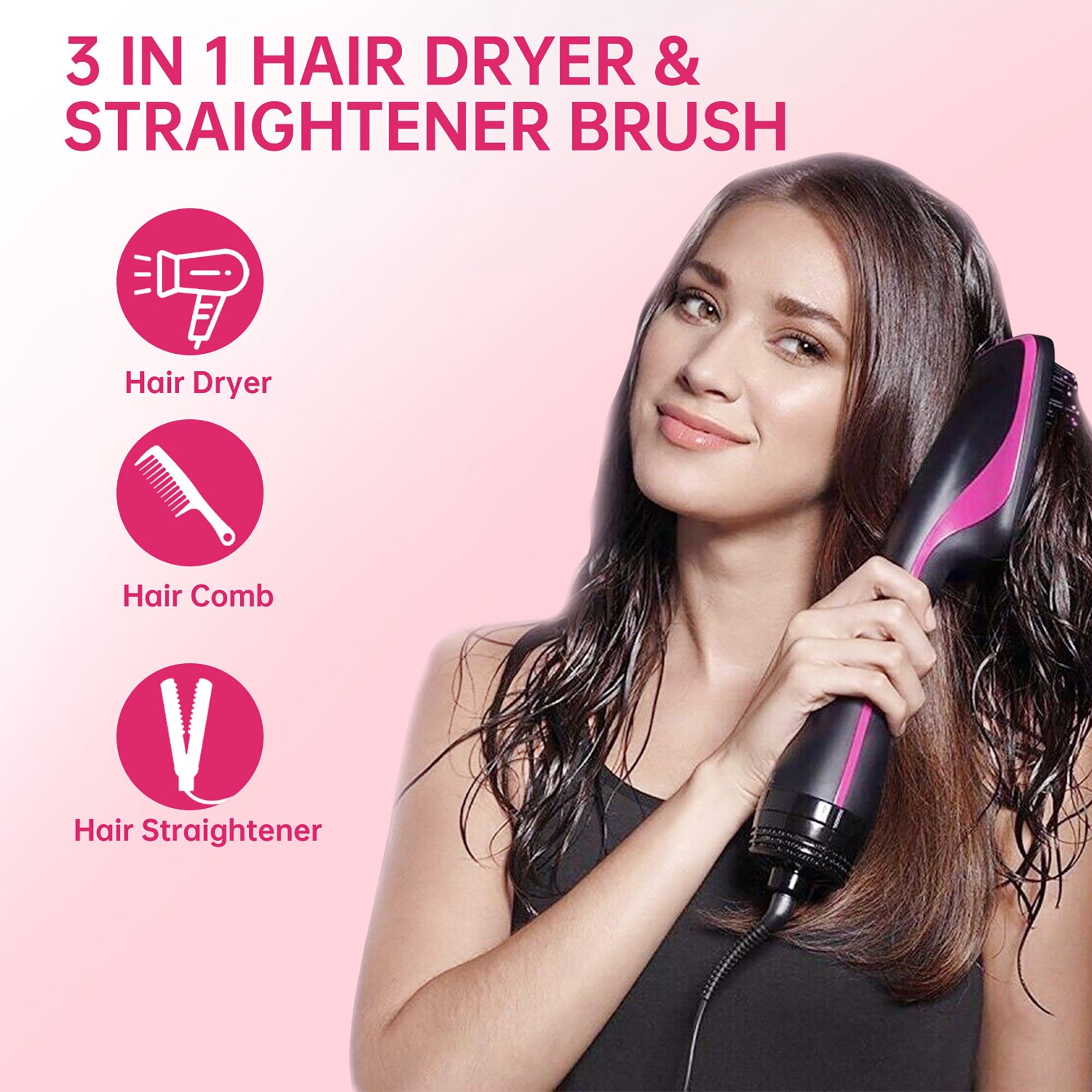 Morfone Hair Dryer Brush Volumizer with Ionic Technology photo 2