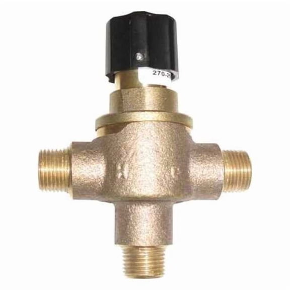 Leonard Valve Mixing Valve,Bronze,0.25 to 12 gpm 270-LF